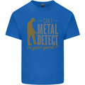 Can I Metal Detect Funny Detecting Detector Mens Cotton T-Shirt Tee Top Royal Blue