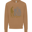 Can I Metal Detect Funny Detecting Detector Mens Sweatshirt Jumper Caramel Latte