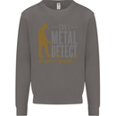 Can I Metal Detect Funny Detecting Detector Mens Sweatshirt Jumper Charcoal