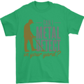 Can I Metal Detect Funny Detecting Detector Mens T-Shirt 100% Cotton Irish Green