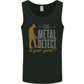 Can I Metal Detect Funny Detecting Detector Mens Vest Tank Top Black