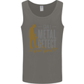 Can I Metal Detect Funny Detecting Detector Mens Vest Tank Top Charcoal