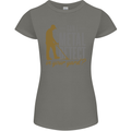 Can I Metal Detect Funny Detecting Detector Womens Petite Cut T-Shirt Charcoal