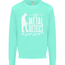 Can I Metal Detect In Your Yard Detecting Kids Sweatshirt Jumper Peppermint
