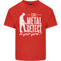 Can I Metal Detect In Your Yard Detecting Kids T-Shirt Childrens Red