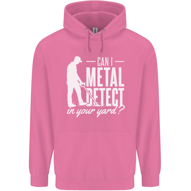 Can I Metal Detect In Your Yard Detecting Mens 80% Cotton Hoodie Azelea