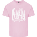 Can I Metal Detect In Your Yard Detecting Mens Cotton T-Shirt Tee Top Light Pink