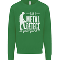 Can I Metal Detect In Your Yard Detecting Mens Sweatshirt Jumper Irish Green