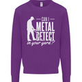 Can I Metal Detect In Your Yard Detecting Mens Sweatshirt Jumper Purple