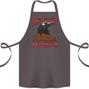 Can't Bullsh!t a Bullshiter Funny Offensive Cotton Apron 100% Organic Dark Grey