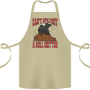 Can't Bullsh!t a Bullshiter Funny Offensive Cotton Apron 100% Organic Khaki
