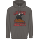 Can't Bullsh!t a Bullshiter Funny Offensive Mens 80% Cotton Hoodie Charcoal