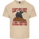Can't Bullsh!t a Bullshiter Funny Offensive Mens Cotton T-Shirt Tee Top Sand