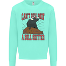 Can't Bullsh!t a Bullshiter Funny Offensive Mens Sweatshirt Jumper Peppermint