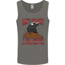 Can't Bullsh!t a Bullshiter Funny Offensive Mens Vest Tank Top Charcoal