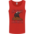 Can't Bullsh!t a Bullshiter Funny Offensive Mens Vest Tank Top Red