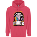 Can't Hide My Pride LGBT Gay Awareness Childrens Kids Hoodie Heliconia