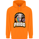Can't Hide My Pride LGBT Gay Awareness Childrens Kids Hoodie Orange