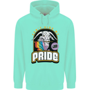 Can't Hide My Pride LGBT Gay Awareness Childrens Kids Hoodie Peppermint