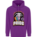 Can't Hide My Pride LGBT Gay Awareness Childrens Kids Hoodie Purple