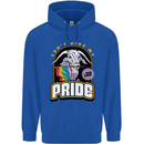Can't Hide My Pride LGBT Gay Awareness Childrens Kids Hoodie Royal Blue