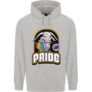 Can't Hide My Pride LGBT Gay Awareness Childrens Kids Hoodie Sports Grey