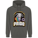 Can't Hide My Pride LGBT Gay Awareness Childrens Kids Hoodie Storm Grey