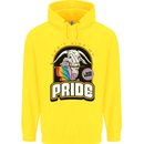 Can't Hide My Pride LGBT Gay Awareness Childrens Kids Hoodie Yellow