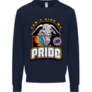 Can't Hide My Pride LGBT Gay Awareness Kids Sweatshirt Jumper Navy Blue