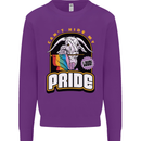 Can't Hide My Pride LGBT Gay Awareness Kids Sweatshirt Jumper Purple