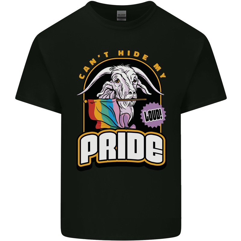 Can't Hide My Pride LGBT Gay Awareness Kids T-Shirt Childrens Black