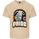 Can't Hide My Pride LGBT Gay Awareness Mens Cotton T-Shirt Tee Top Sand