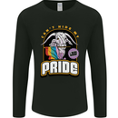 Can't Hide My Pride LGBT Gay Awareness Mens Long Sleeve T-Shirt Black