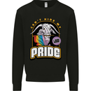 Can't Hide My Pride LGBT Gay Awareness Mens Sweatshirt Jumper Black