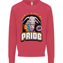 Can't Hide My Pride LGBT Gay Awareness Mens Sweatshirt Jumper Heliconia