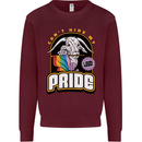Can't Hide My Pride LGBT Gay Awareness Mens Sweatshirt Jumper Maroon