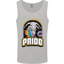 Can't Hide My Pride LGBT Gay Awareness Mens Vest Tank Top Sports Grey