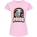 Can't Hide My Pride LGBT Gay Awareness Womens Petite Cut T-Shirt Light Pink