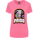 Can't Hide My Pride LGBT Gay Awareness Womens Wider Cut T-Shirt Azalea