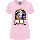 Can't Hide My Pride LGBT Gay Awareness Womens Wider Cut T-Shirt Light Pink