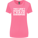 Can't Scare Me Grandkids Grandparent's Day Womens Wider Cut T-Shirt Azalea