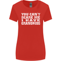 Can't Scare Me Grandkids Grandparent's Day Womens Wider Cut T-Shirt Red