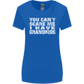Can't Scare Me Grandkids Grandparent's Day Womens Wider Cut T-Shirt Royal Blue