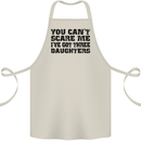 Can't Scare Me Three Daughters Father's Day Cotton Apron 100% Organic Natural