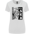 Can't Stop 2-Tone British SKA 2Tone Womens Wider Cut T-Shirt White