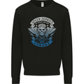 Canada Speed Junkies Biker Motorcycle Kids Sweatshirt Jumper Black