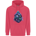 Cannabis Bud Drugs Marijuana Weed Childrens Kids Hoodie Heliconia