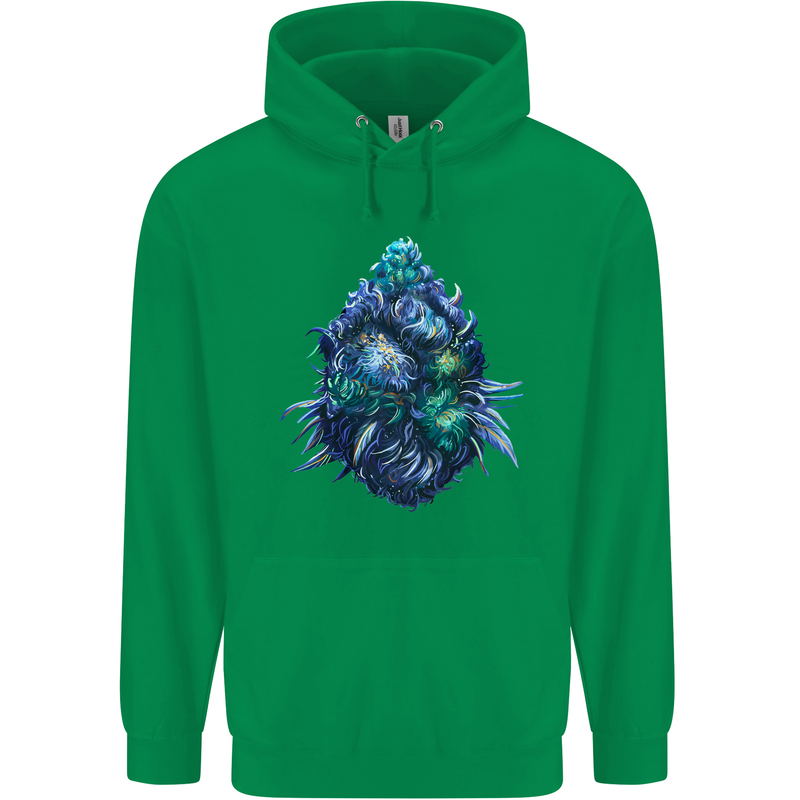 Cannabis Bud Drugs Marijuana Weed Childrens Kids Hoodie Irish Green