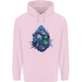 Cannabis Bud Drugs Marijuana Weed Childrens Kids Hoodie Light Pink