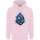 Cannabis Bud Drugs Marijuana Weed Childrens Kids Hoodie Light Pink